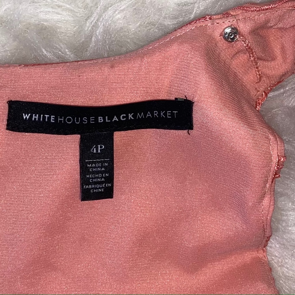Coral Dress White House Black Market - Picture 8 of 9